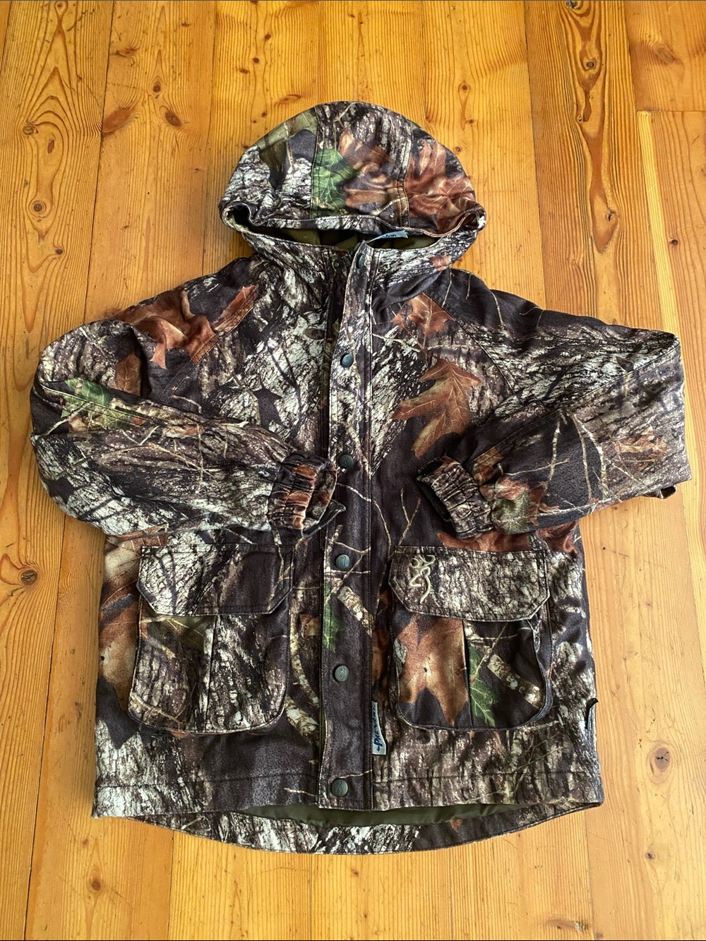 Youth Browning Hunting Camo Jacket Prevent